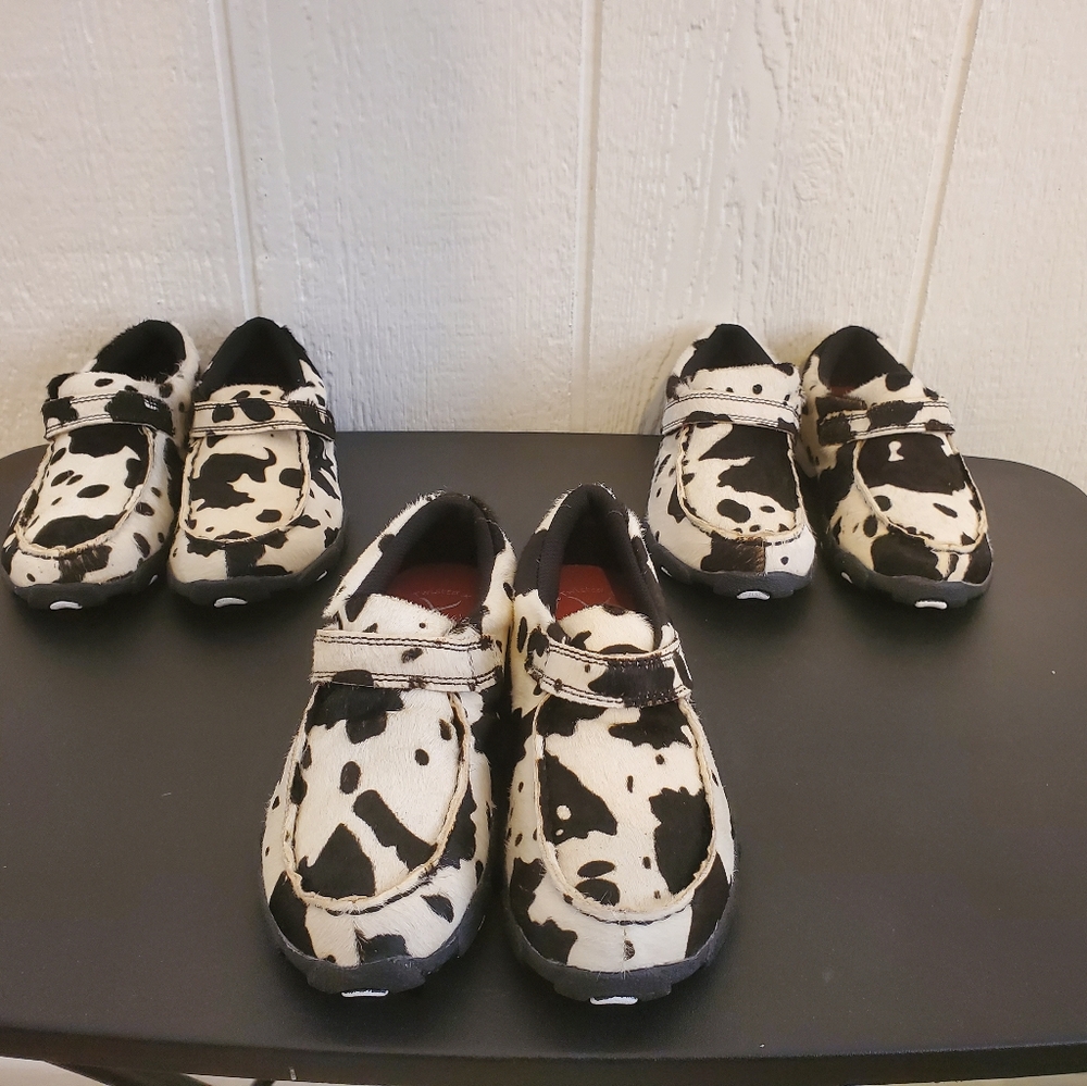 Twisted x kids "cowhide" Shoes sz13M